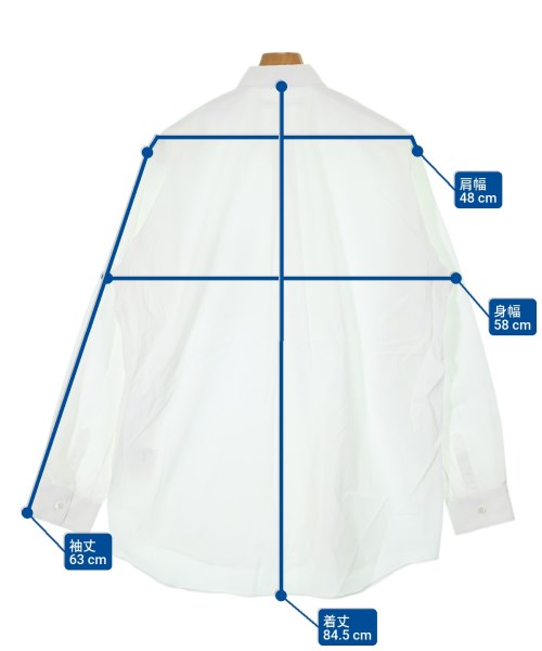 COMME des GARCONS SHIRT（コムデギャルソンシャツ）カジュアルシャツ 白 サイズ:XL メンズ/2200641661020