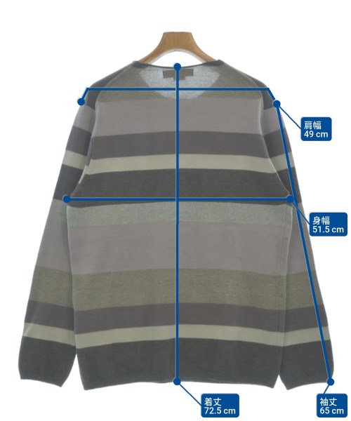 COMME des GARCONS SHIRT（コムデギャルソンシャツ）ニット・セーター グレー サイズ:L メンズ/2200620364041