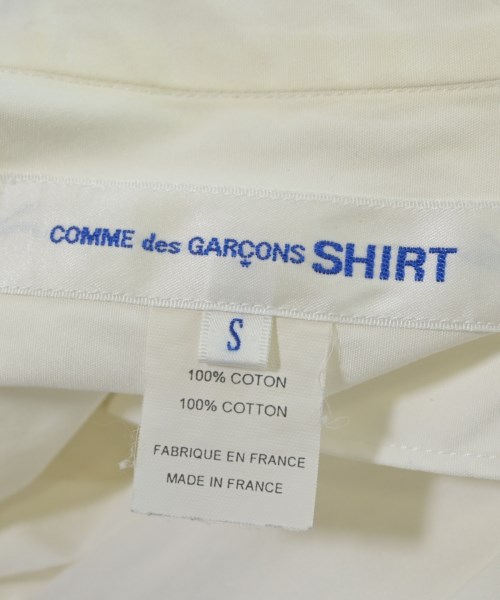 COMME des GARCONS SHIRT（コムデギャルソンシャツ）カジュアルシャツ 白 サイズ:S メンズ/2200628057174