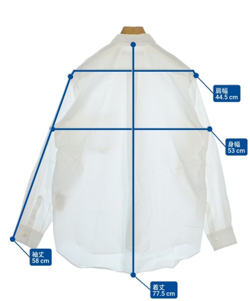 COMME des GARCONS SHIRT（コムデギャルソンシャツ）カジュアルシャツ 白 サイズ:S メンズ/2200628057174