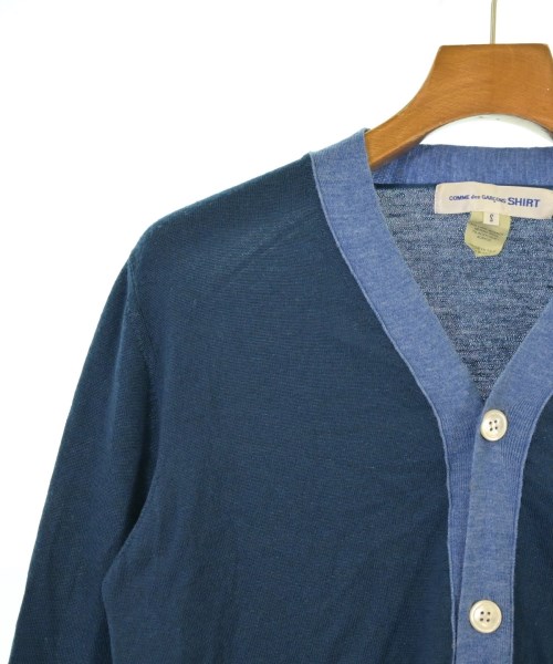 COMME des GARCONS SHIRT（コムデギャルソンシャツ）カーディガン 青 サイズ:S メンズ/2200631952046