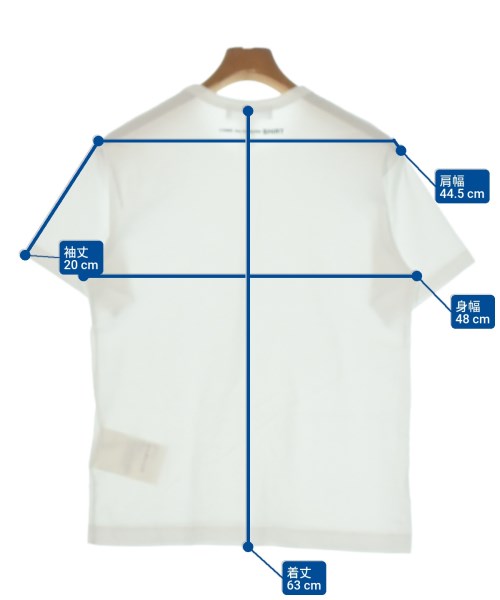 COMME des GARCONS SHIRT（コムデギャルソンシャツ）Tシャツ・カットソー 白 サイズ:S メンズ/2200631896166