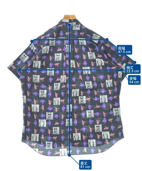 COMME des GARCONS SHIRT（コムデギャルソンシャツ）カジュアルシャツ 黒 サイズ:S メンズ/2200642928016