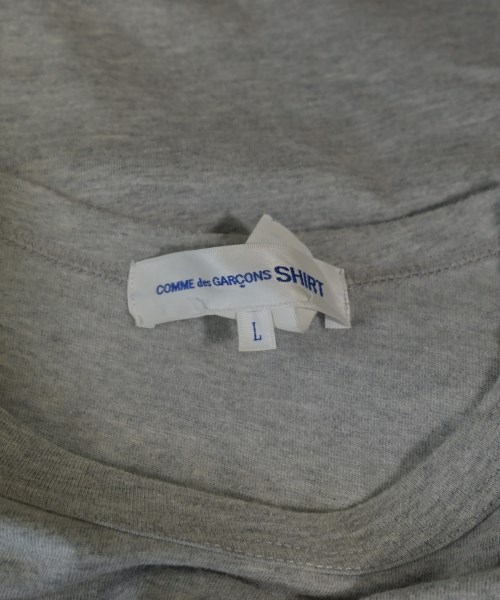 COMME des GARCONS SHIRT（コムデギャルソンシャツ）Tシャツ・カットソー グレー サイズ:L メンズ/2200642972057