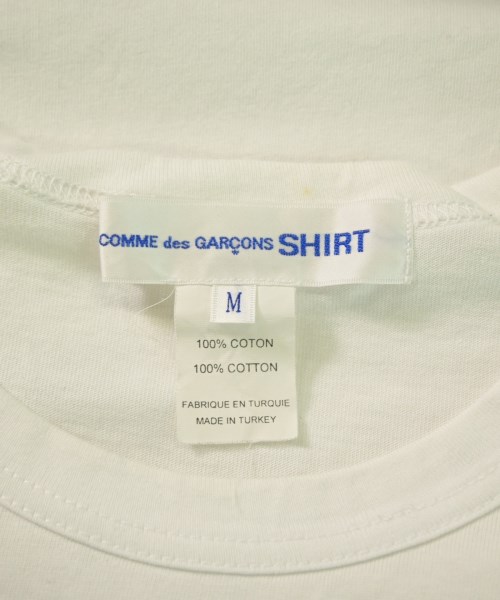 COMME des GARCONS SHIRT（コムデギャルソンシャツ）Tシャツ・カットソー 白 サイズ:M メンズ/2200643219076