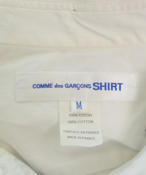 COMME des GARCONS SHIRT（コムデギャルソンシャツ）カジュアルシャツ 白 サイズ:M メンズ/2200643958012