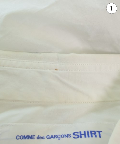 COMME des GARCONS SHIRT（コムデギャルソンシャツ）カジュアルシャツ 白 サイズ:M メンズ/2200643958012