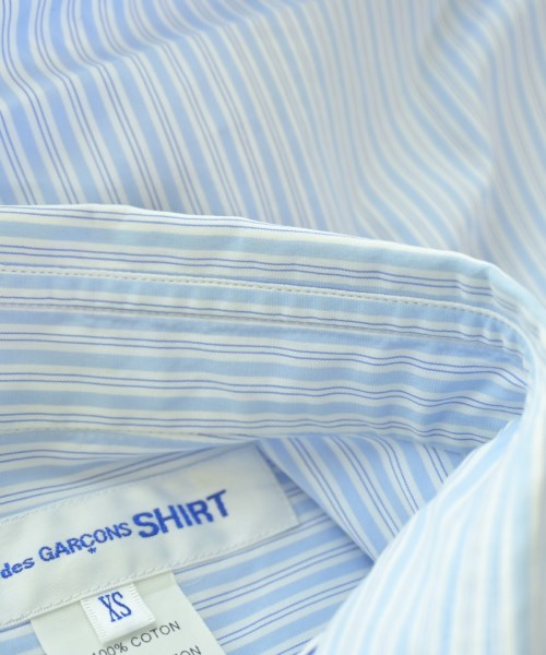 COMME des GARCONS SHIRT（コムデギャルソンシャツ）カジュアルシャツ 青 サイズ:XS メンズ/2200643968011