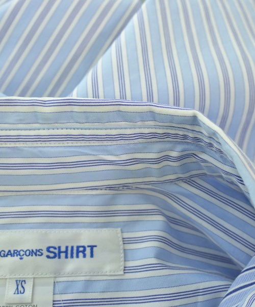COMME des GARCONS SHIRT（コムデギャルソンシャツ）カジュアルシャツ 青 サイズ:XS メンズ/2200643968028