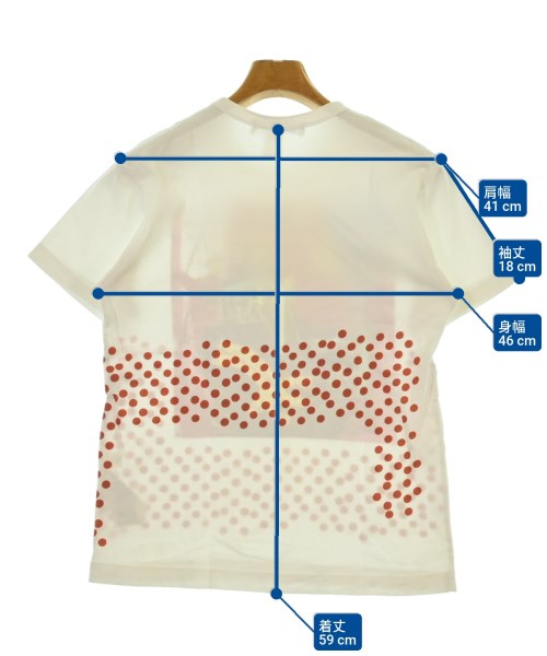 COMME des GARCONS SHIRT（コムデギャルソンシャツ）Tシャツ・カットソー 白 サイズ:S メンズ/2200644051064