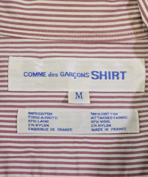 COMME des GARCONS SHIRT（コムデギャルソンシャツ）カジュアルシャツ 赤 サイズ:M メンズ/2200644195034