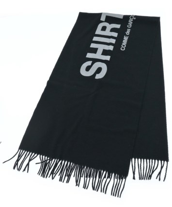 COMME des GARCONS SHIRT（コムデギャルソンシャツ）マフラー 黒