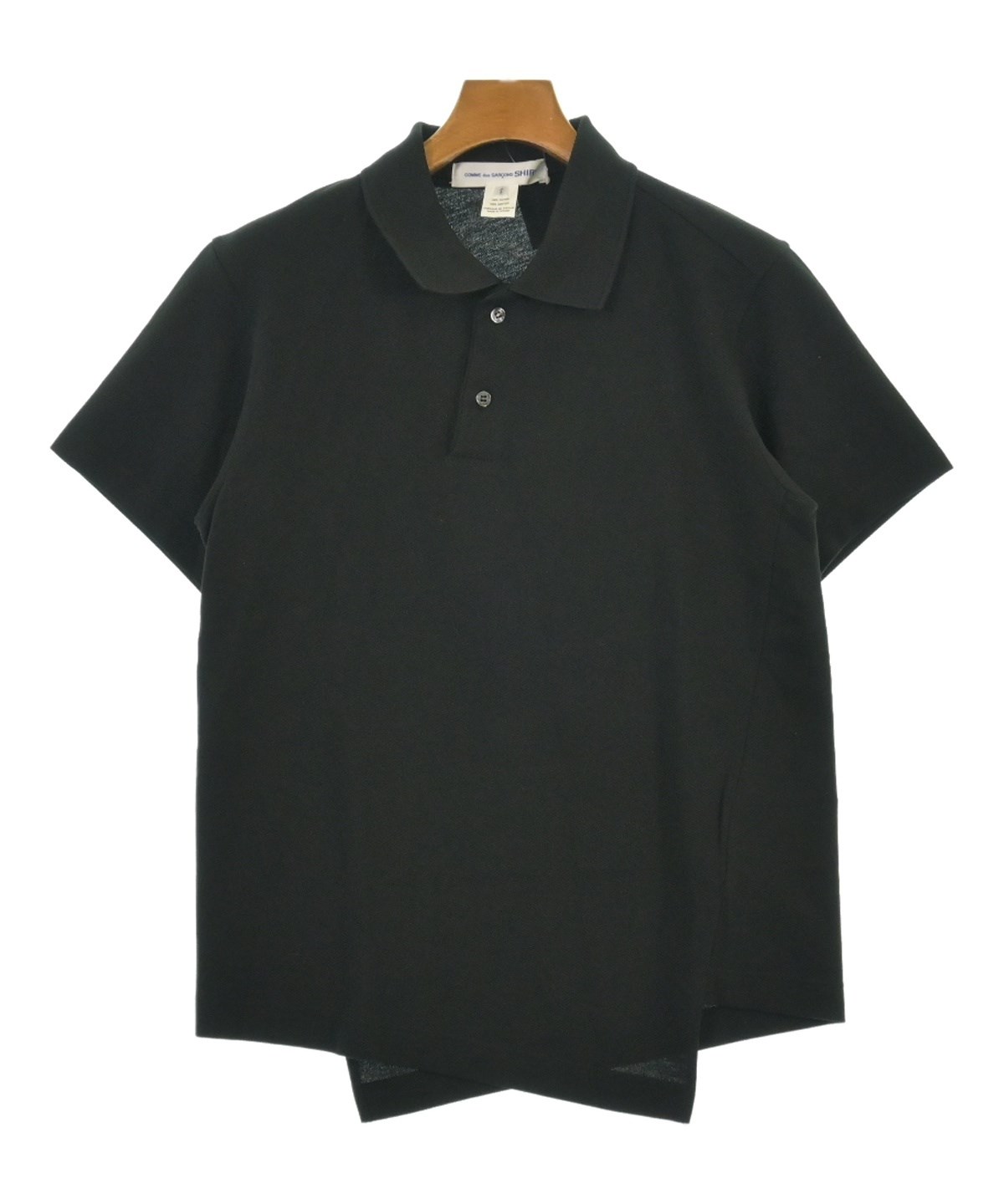 コムデギャルソン　ブラックポロシャツ COMME des GARCONS SHIRT（コムデギャルソンシャツ）ポロシャツ