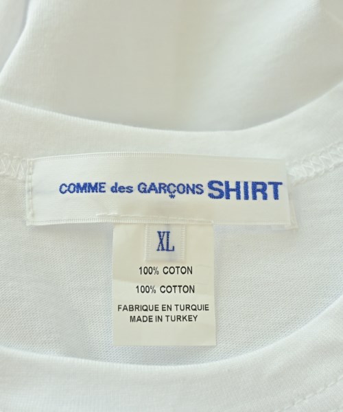 COMME des GARCONS SHIRT（コムデギャルソンシャツ）Tシャツ・カットソー 白 サイズ:XL メンズ/2200599319103
