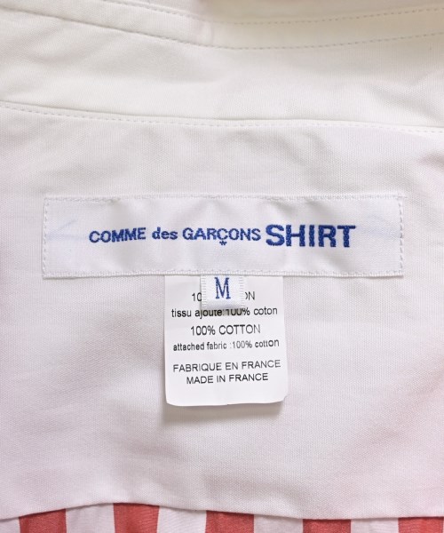 COMME des GARCONS SHIRT（コムデギャルソンシャツ）カジュアルシャツ 白 サイズ:M メンズ/2200599507067