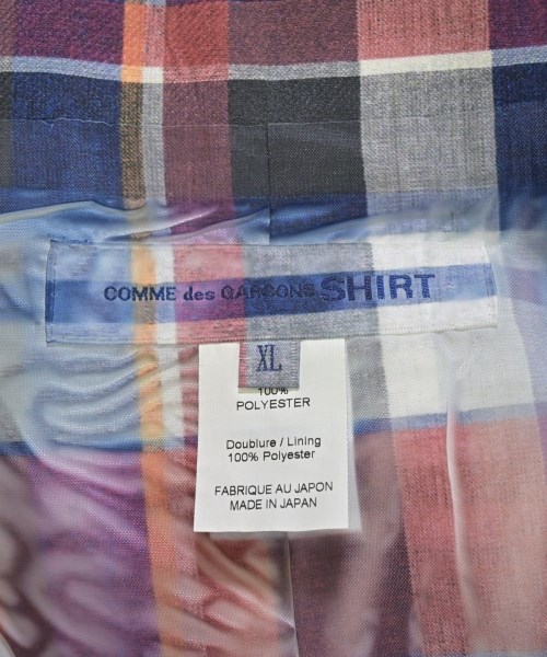 COMME des GARCONS SHIRT（コムデギャルソンシャツ）カジュアルジャケット 赤 サイズ:XL メンズ/2200599975101