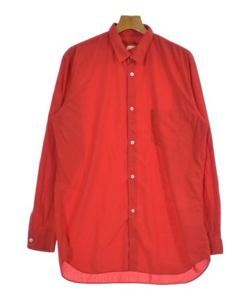 COMME des GARÇONS SHIRT 赤 長袖シャツ サイズL COMME des GARCONS SHIRT（コムデギャルソンシャツ）カジュアルシャツ