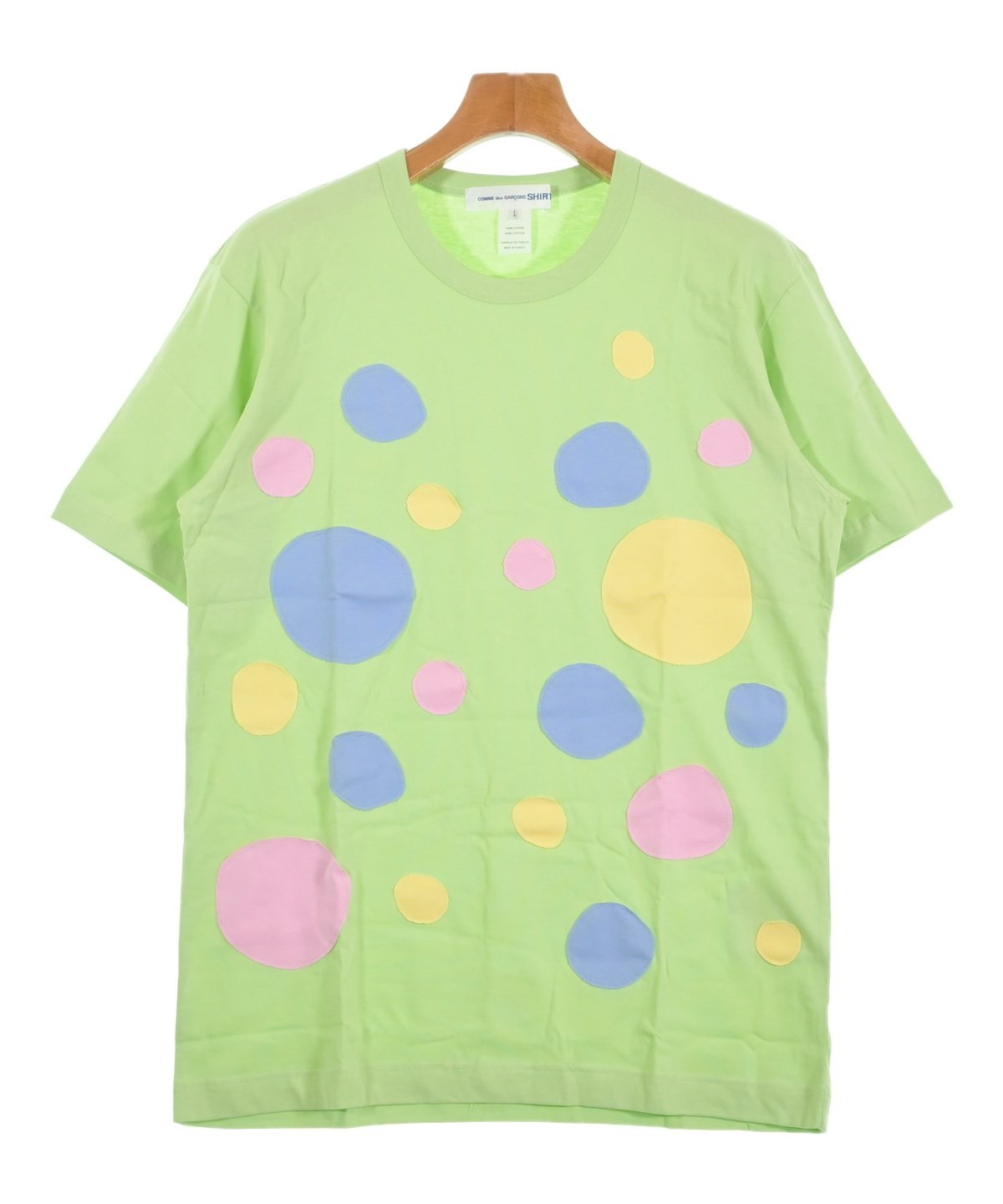 零*️様 PLAY COMME des GARÇONS Mサイズ Tシャツ　緑ハ PLAY COMME des GARCONS プレイ コム デ ギャルソン Tシャツ