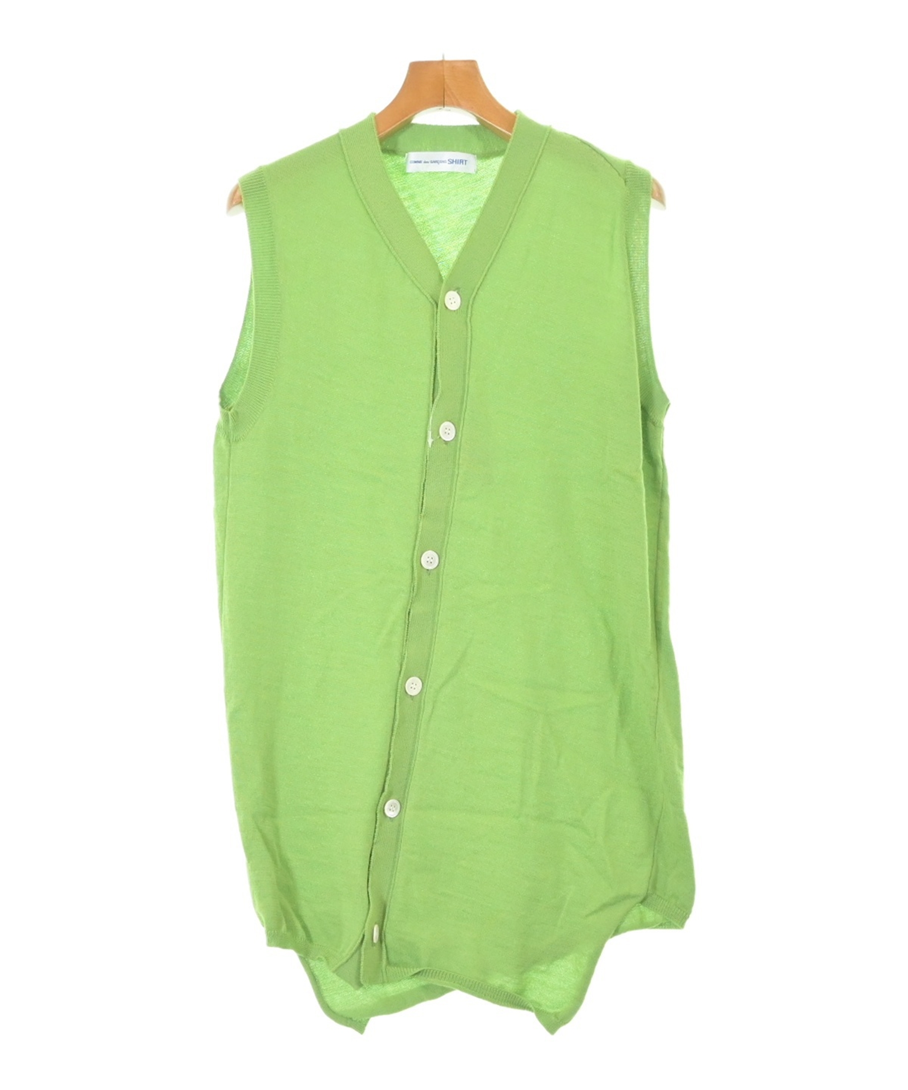 COMME des GARCONS SHIRT（コムデギャルソンシャツ）ベスト 緑 サイズ