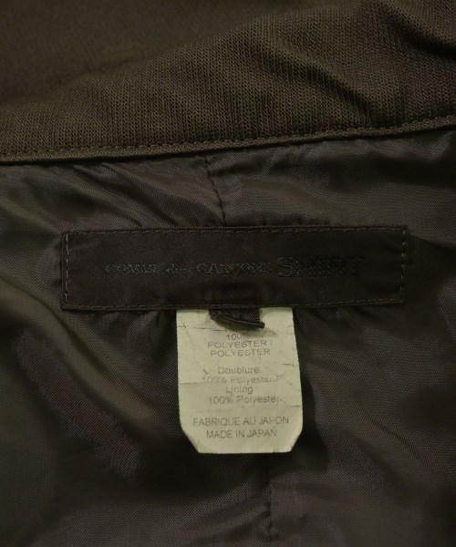 COMME des GARCONS SHIRT（コムデギャルソンシャツ）カジュアルジャケット 茶 サイズ:M メンズ/2200546490015