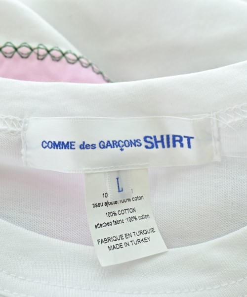 COMME des GARCONS SHIRT（コムデギャルソンシャツ）Tシャツ・カットソー 白 サイズ:L メンズ/2200547854144