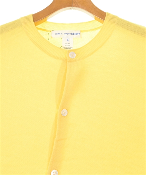 COMME des GARCONS SHIRT（コムデギャルソンシャツ）ベスト 黄 サイズ:XL メンズ/2200549963059
