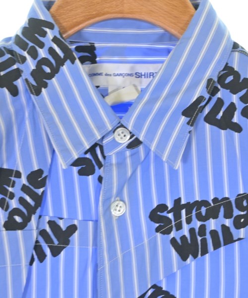 COMME des GARCONS SHIRT（コムデギャルソンシャツ）カジュアルシャツ 青 サイズ:S メンズ/2200621750027