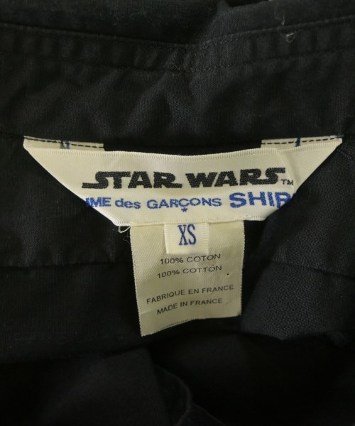 COMME des GARCONS SHIRT（コムデギャルソンシャツ）カジュアルシャツ 黒 サイズ:XS メンズ/2200621915099