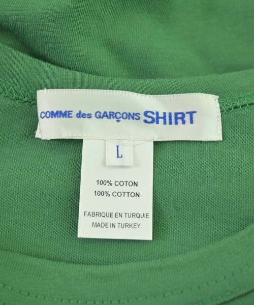 COMME des GARCONS SHIRT（コムデギャルソンシャツ）Tシャツ・カットソー 緑 サイズ:L メンズ/2200621926095