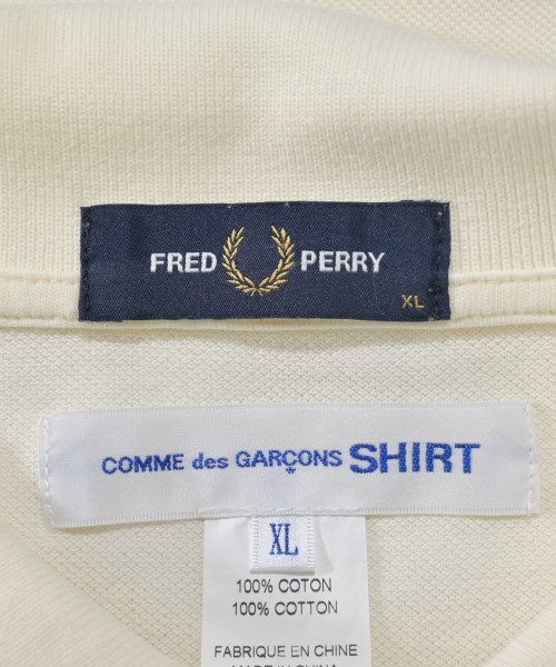 COMME des GARCONS SHIRT（コムデギャルソンシャツ）ポロシャツ 白 サイズ:XL メンズ/2200623206157