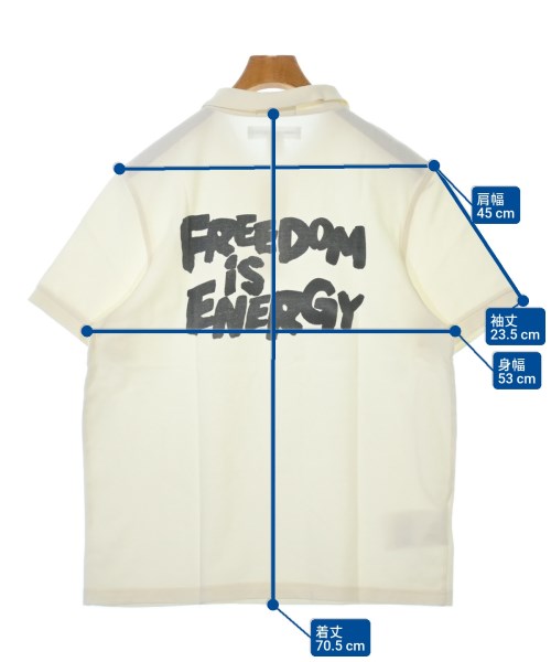 COMME des GARCONS SHIRT（コムデギャルソンシャツ）ポロシャツ 白 サイズ:XL メンズ/2200623206157