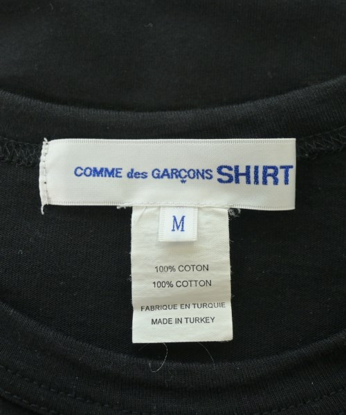 COMME des GARCONS SHIRT（コムデギャルソンシャツ）Tシャツ・カットソー 黒 サイズ:M メンズ/2200623380062