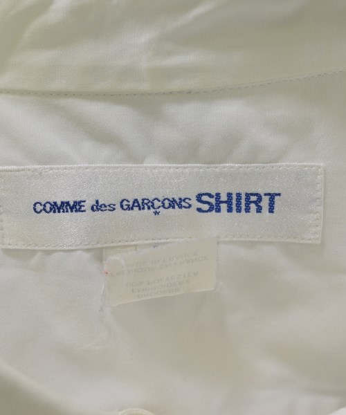COMME des GARCONS SHIRT（コムデギャルソンシャツ）カジュアルシャツ 白 サイズ:L メンズ/2200623443064
