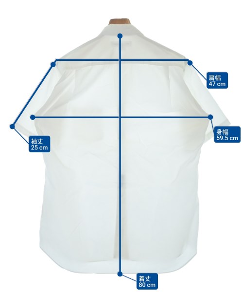 COMME des GARCONS SHIRT（コムデギャルソンシャツ）カジュアルシャツ 白 サイズ:L メンズ/2200623443064