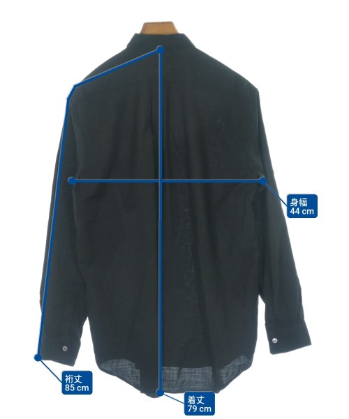 COMME des GARCONS SHIRT（コムデギャルソンシャツ）カジュアルシャツ 黒 サイズ:M メンズ/2200623576045