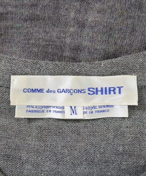 COMME des GARCONS SHIRT（コムデギャルソンシャツ）ニット・セーター グレー サイズ:M メンズ/2200623870020