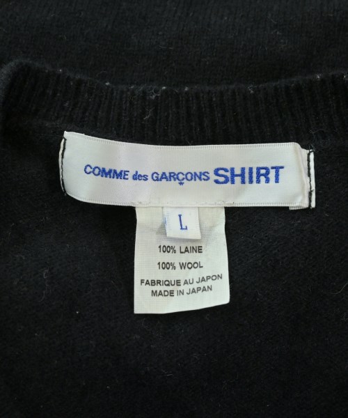 COMME des GARCONS SHIRT（コムデギャルソンシャツ）ニット・セーター 黒 サイズ:L メンズ/2200623879016
