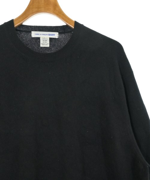 COMME des GARCONS SHIRT（コムデギャルソンシャツ）ニット・セーター 黒 サイズ:L メンズ/2200623879016