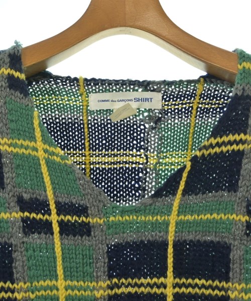 COMME des GARCONS SHIRT（コムデギャルソンシャツ）ニット・セーター グレー サイズ:M メンズ/2200612174146