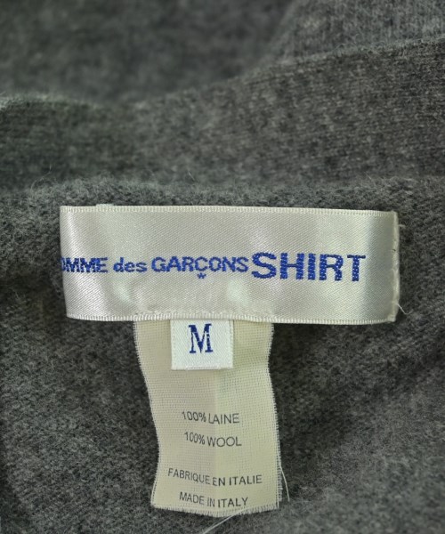 COMME des GARCONS SHIRT（コムデギャルソンシャツ）カーディガン グレー サイズ:M メンズ/2200612174160