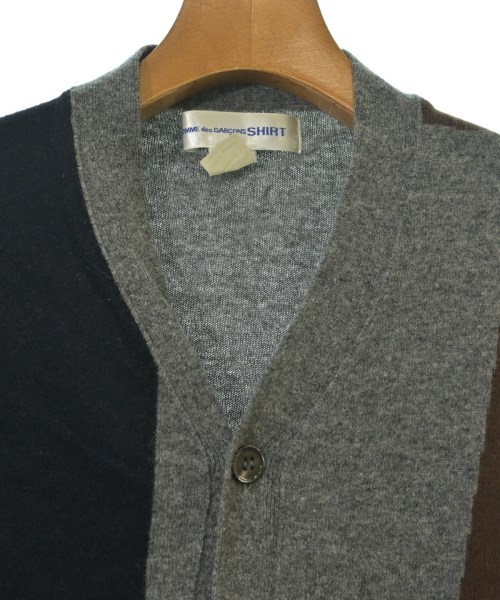 COMME des GARCONS SHIRT（コムデギャルソンシャツ）カーディガン グレー サイズ:M メンズ/2200612174160
