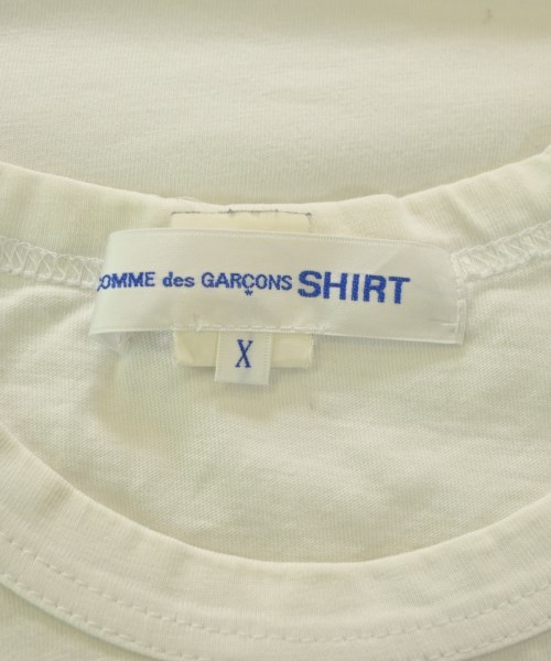 COMME des GARCONS SHIRT（コムデギャルソンシャツ）Tシャツ・カットソー 白 サイズ:X(M位) メンズ/2200612174221
