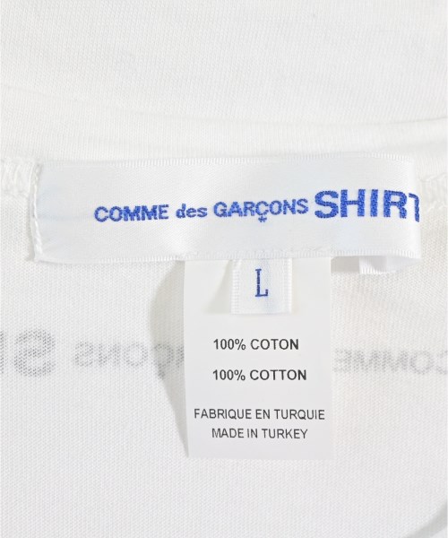 COMME des GARCONS SHIRT（コムデギャルソンシャツ）Tシャツ・カットソー 白 サイズ:L メンズ/2200624647027