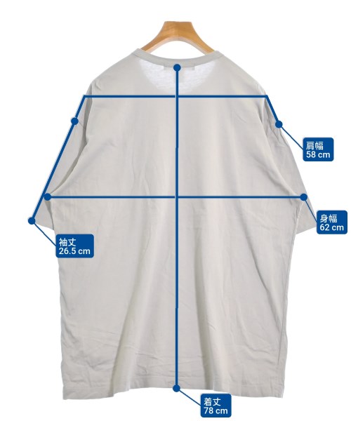 COMME des GARCONS SHIRT（コムデギャルソンシャツ）Tシャツ・カットソー グレー サイズ:XL メンズ/2200624647058