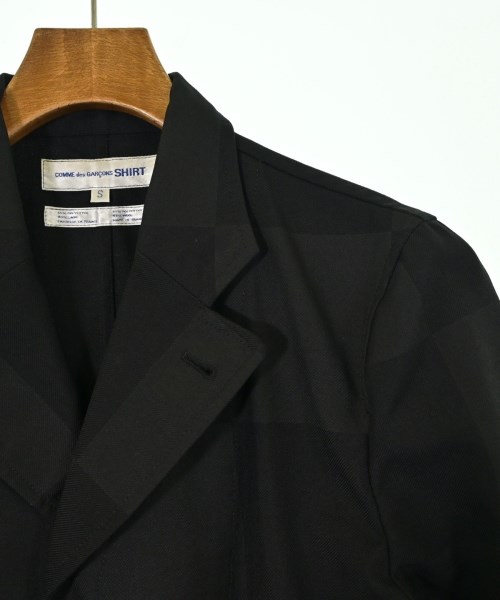 COMME des GARCONS SHIRT（コムデギャルソンシャツ）テーラードジャケット 黒 サイズ:S メンズ/2200624675051