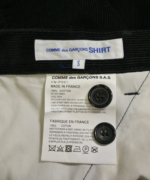COMME des GARCONS SHIRT（コムデギャルソンシャツ）その他 黒 サイズ:S メンズ/2200624732044