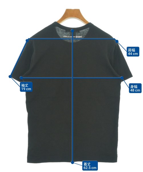COMME des GARCONS SHIRT（コムデギャルソンシャツ）Tシャツ・カットソー 黒 サイズ:S メンズ/2200619193034
