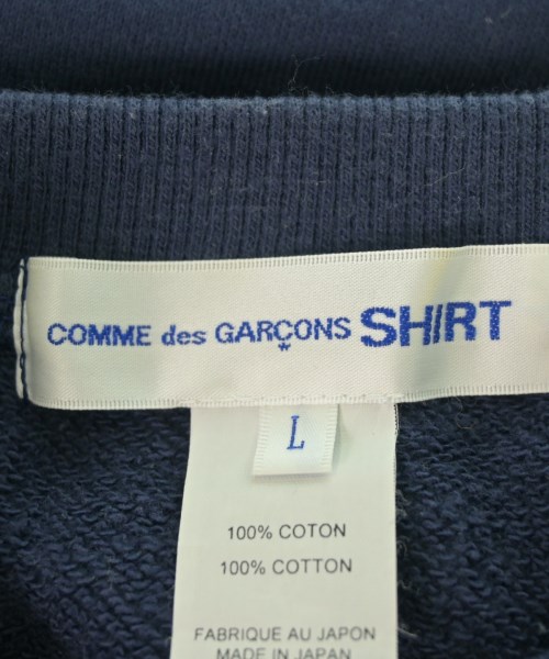 COMME des GARCONS SHIRT（コムデギャルソンシャツ）スウェット 紺 サイズ:L メンズ/2200625046010