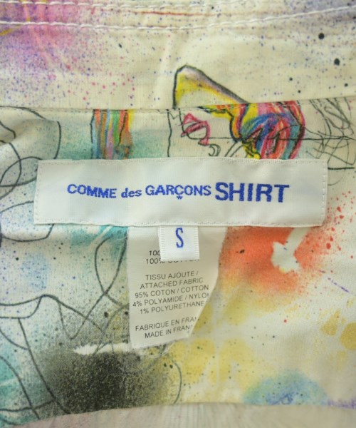 COMME des GARCONS SHIRT（コムデギャルソンシャツ）カジュアルシャツ 白 サイズ:S メンズ/2200624899235