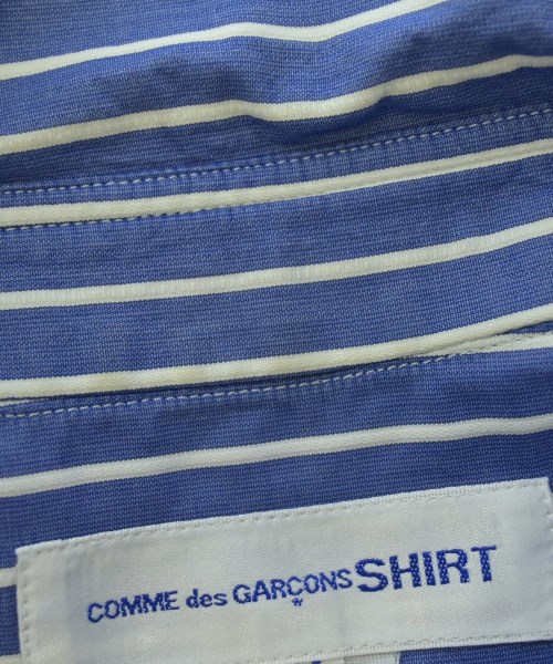 COMME des GARCONS SHIRT（コムデギャルソンシャツ）カジュアルシャツ 青 サイズ:M メンズ/2200625502035